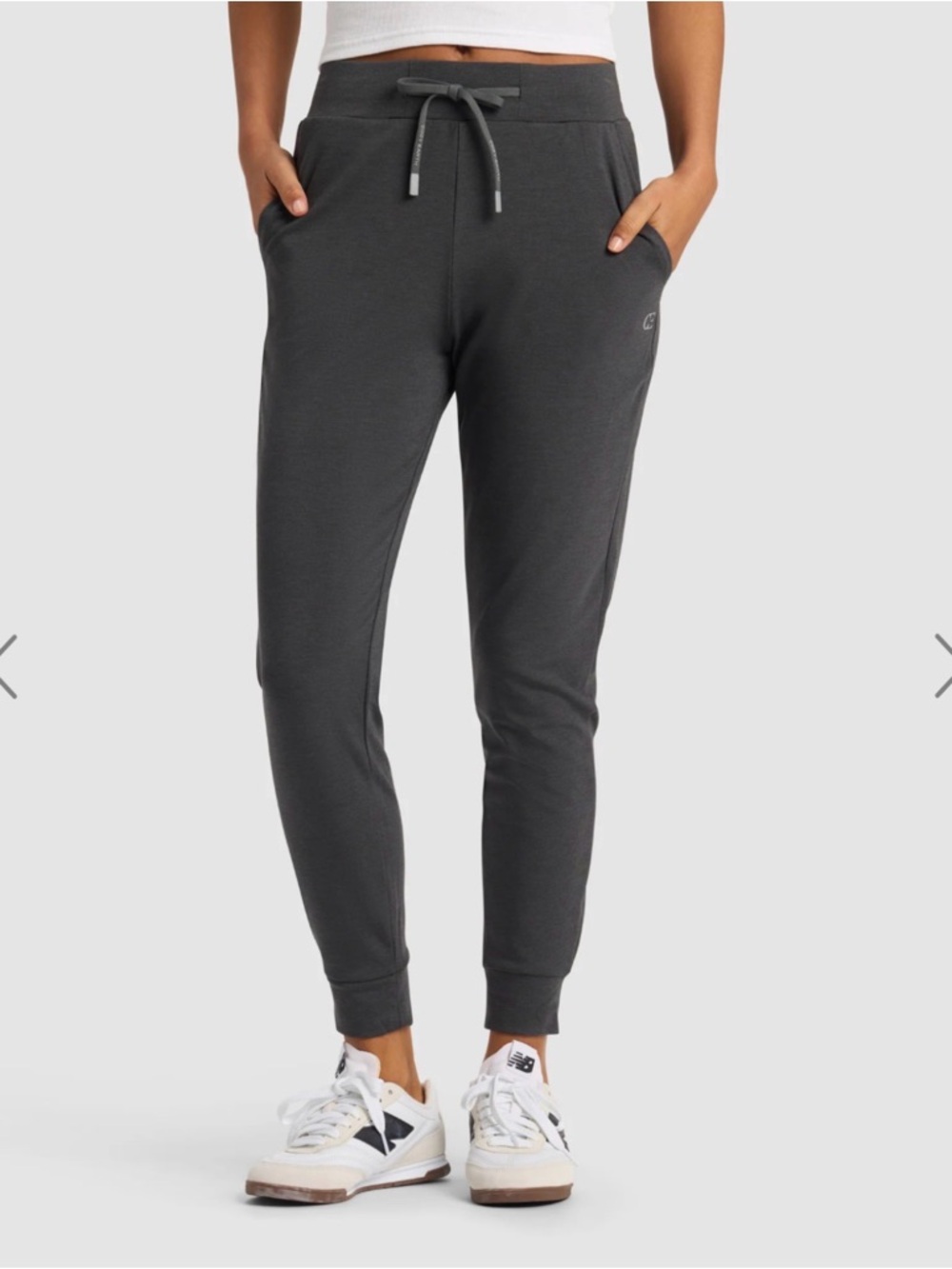 Cozy Earth Grey Drawstring Jogger Pants
